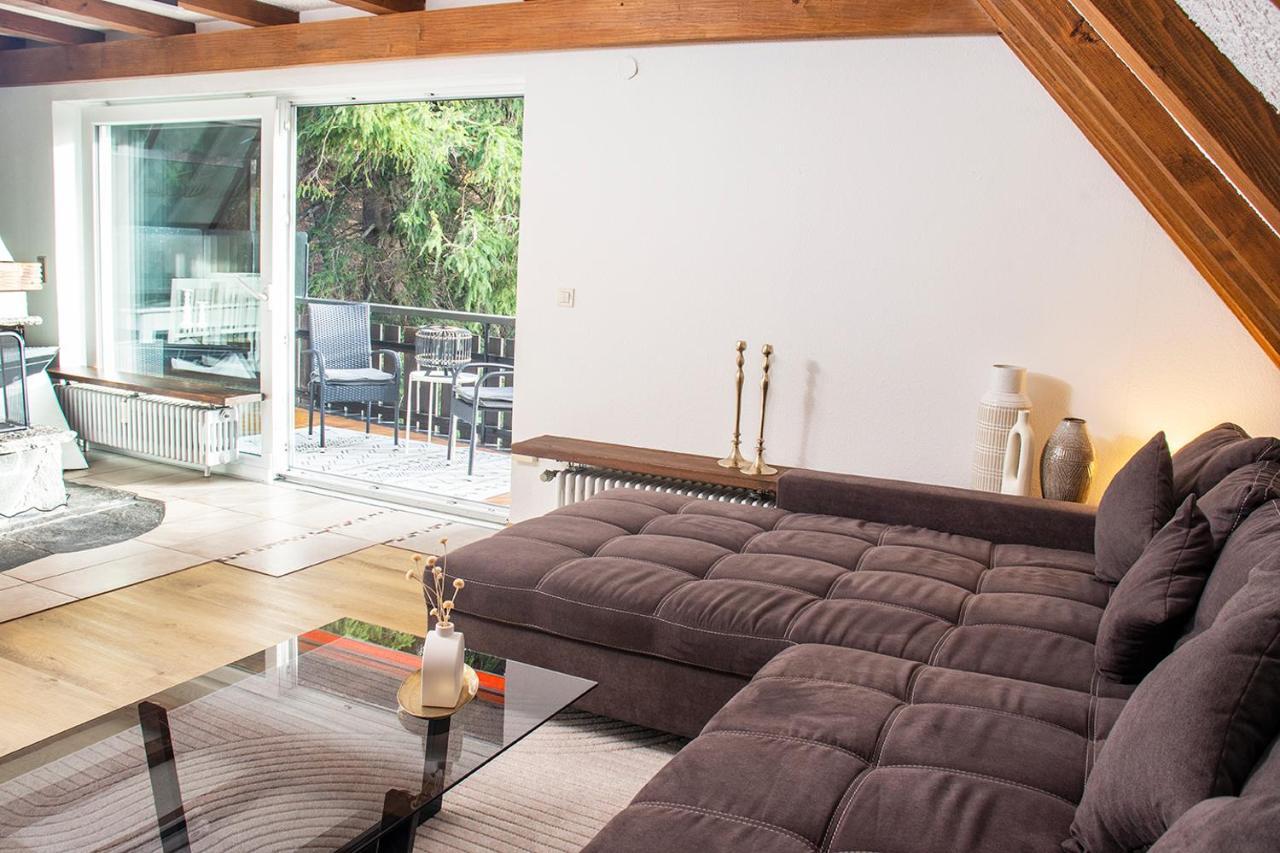 Blackncozy - Grosszuegiges Designappartement Mit Boxspringbetten Und Heimkino Feldberg  Exterior photo